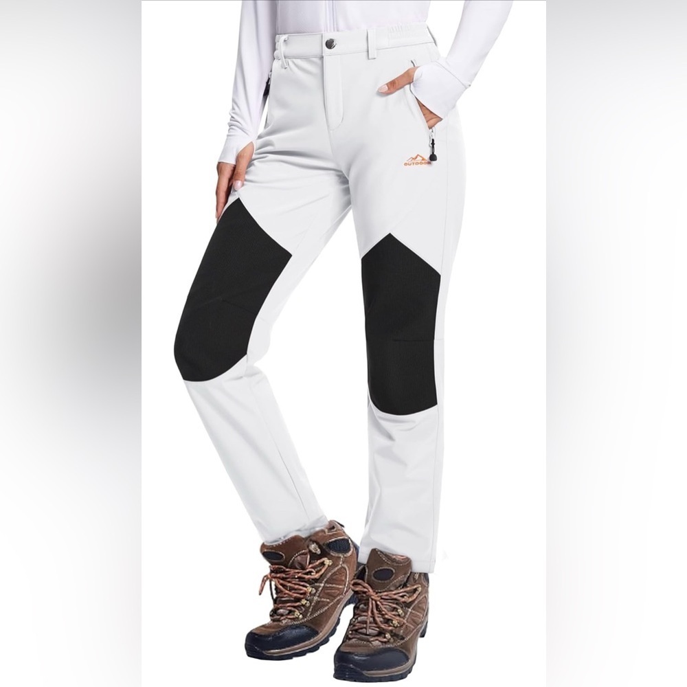 NWT- MAGCOMSEN Women's Fleece Lined Waterproof, Insulated Ski Pants - Softshell